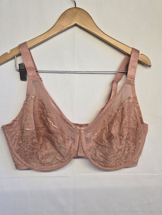 Hsia Other - HSIA Enchante Floral Lace Plus Size Underwire Unlined Unpadded Minimizer 42G